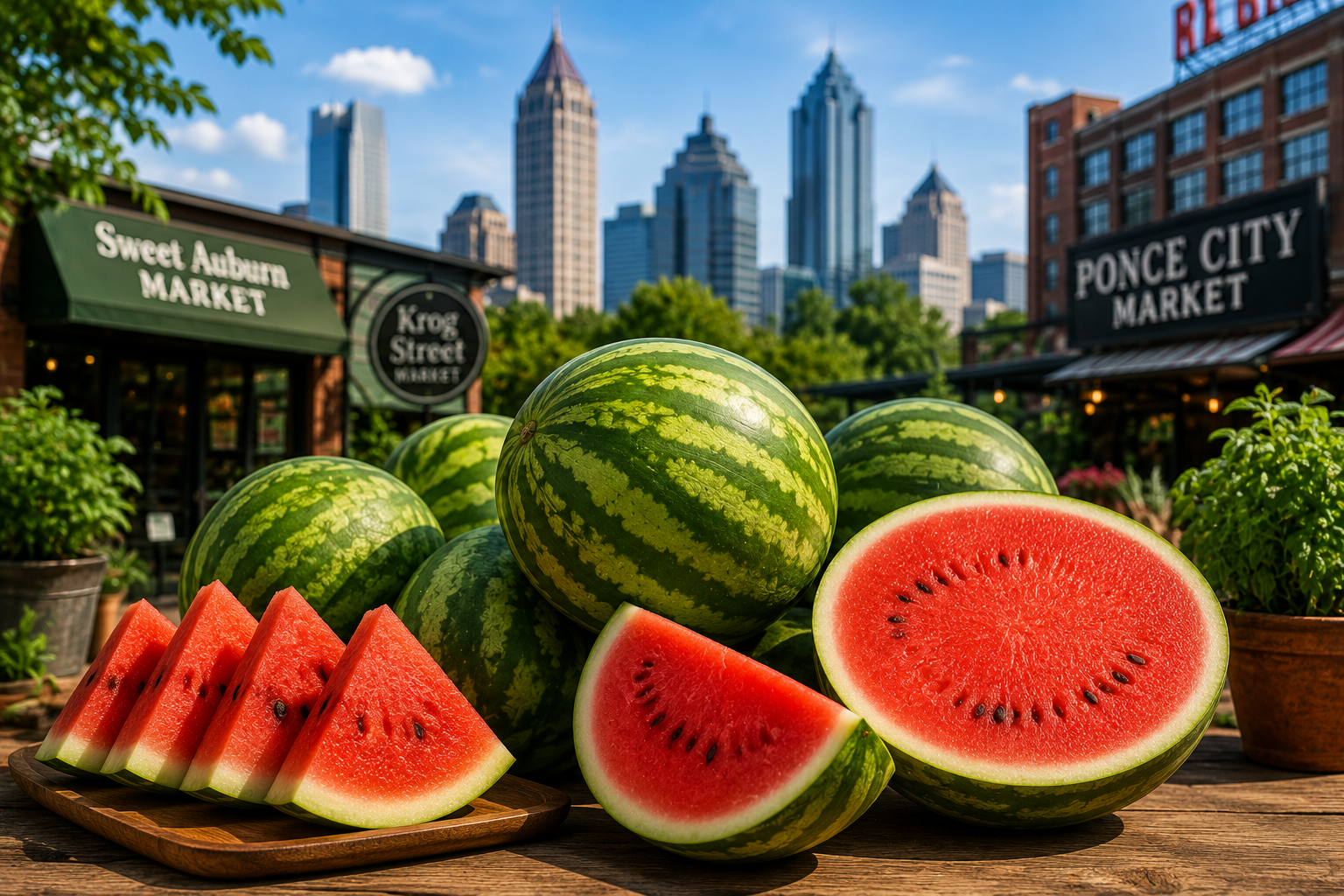 4 Atlanta Places to Find the Best Watermelons