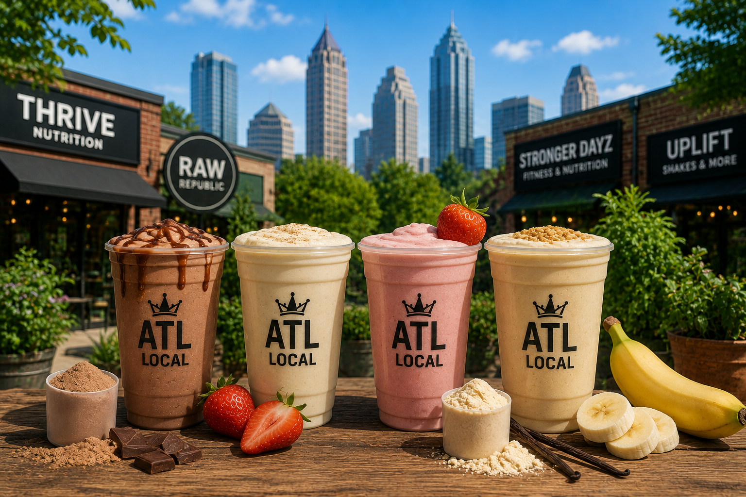 4 Atlanta Places Serving Incredible Protein Shakes