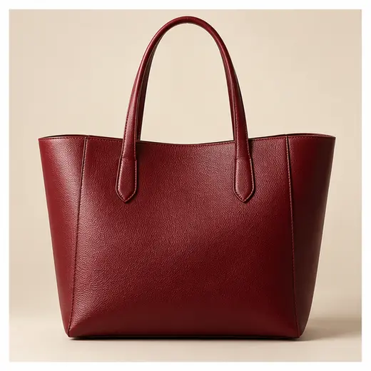 Burgundy Everyday Tote sample image