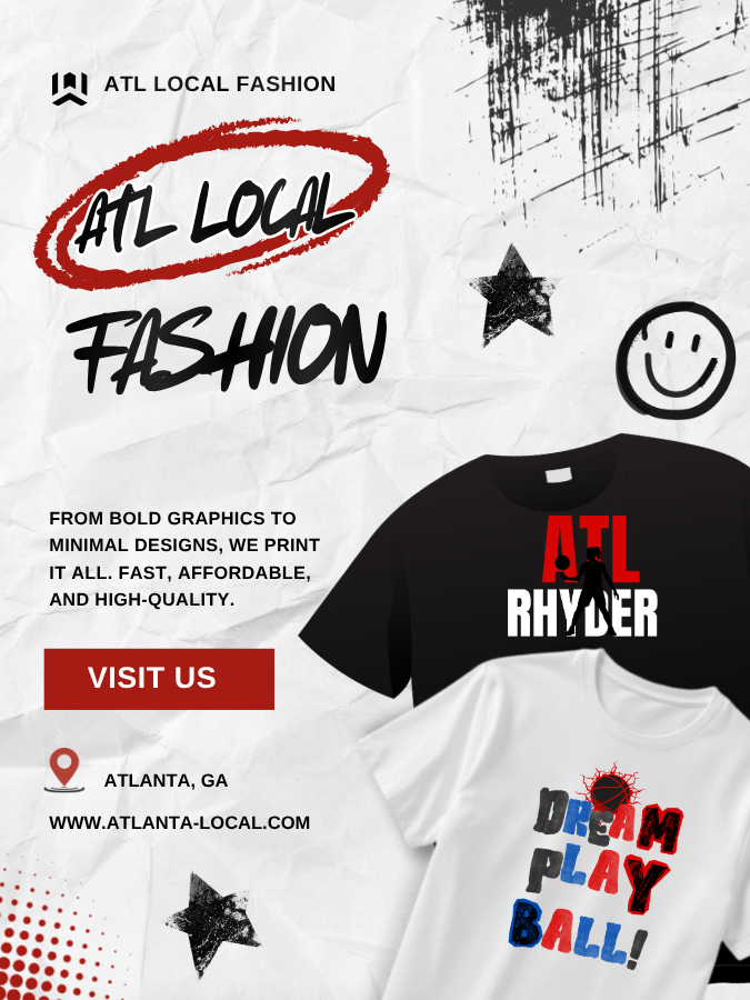 ATL Ryder Tee – White Red
