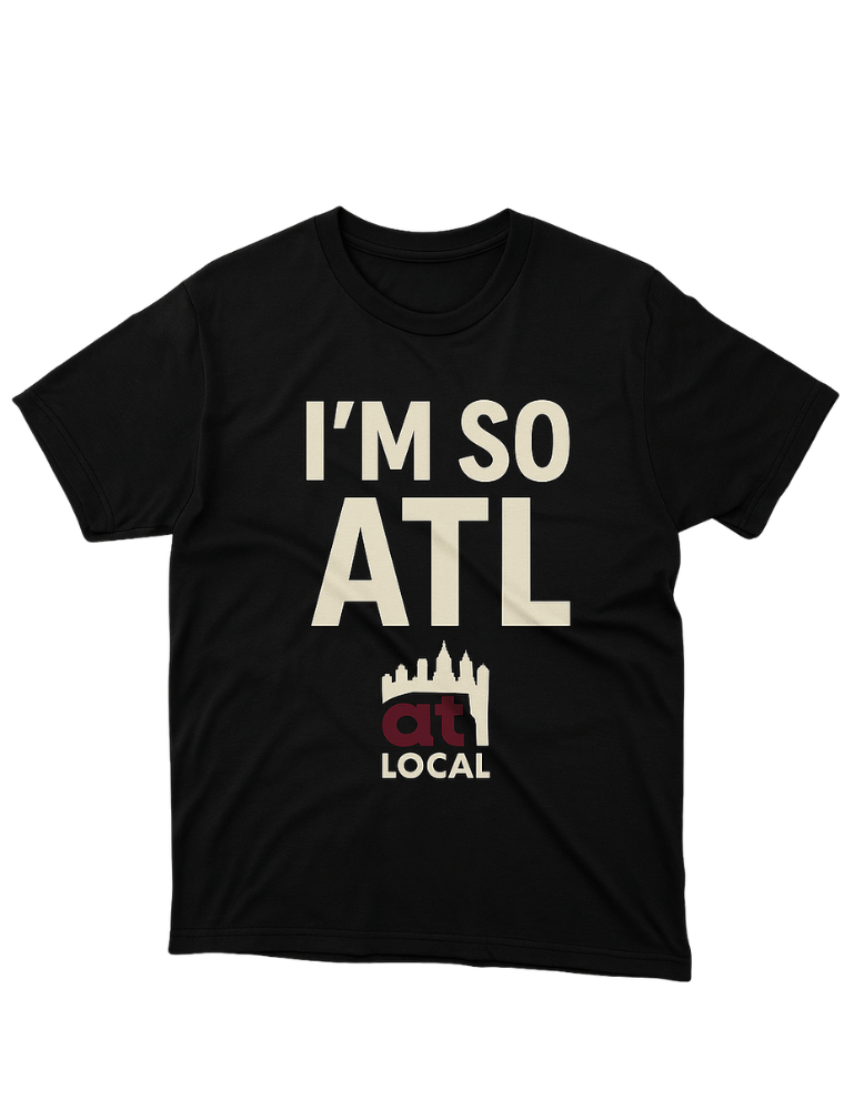 ATL Local Black Graphic Tee